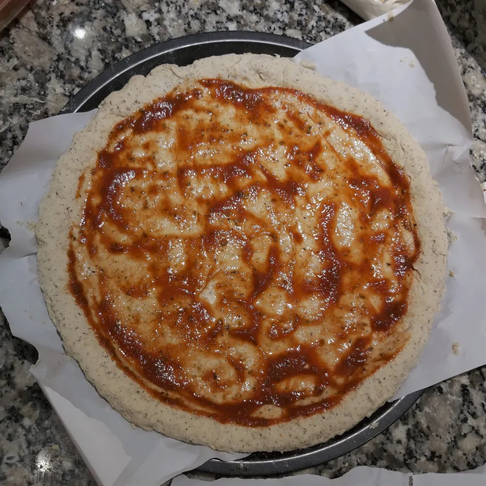 Pizza casera premezcla