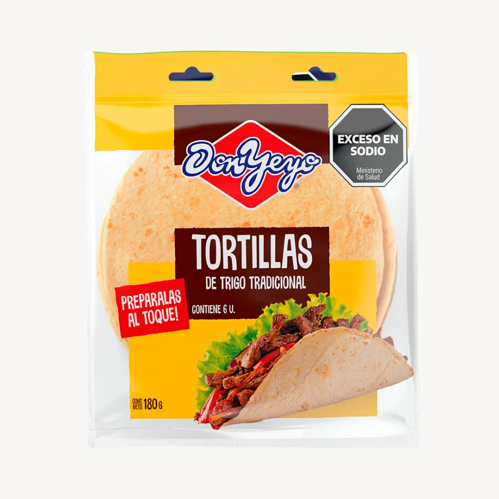 Tortillas DON YEYO 