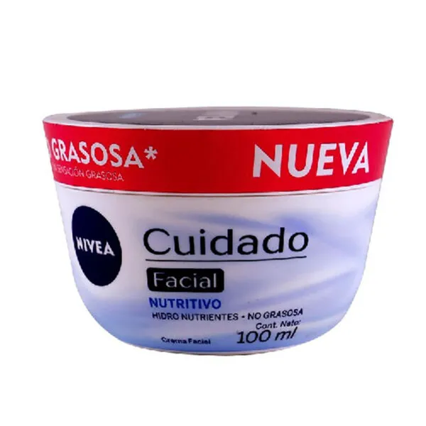 Nivea Cr. Cuidado Nutritivo x100ml Nvo