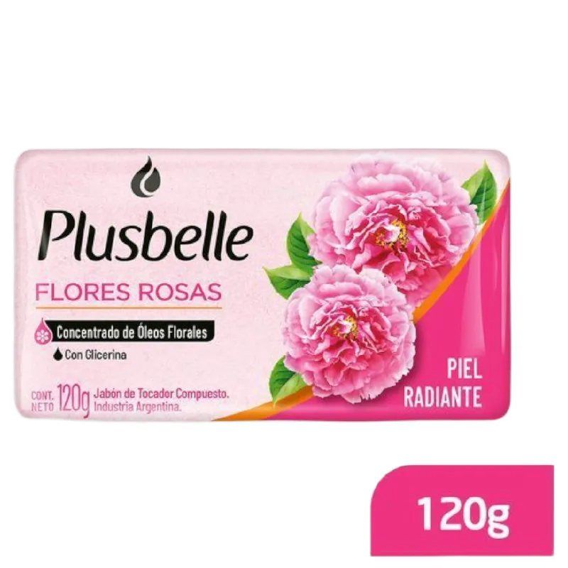 Plusbelle 1x120 Flores Rosas