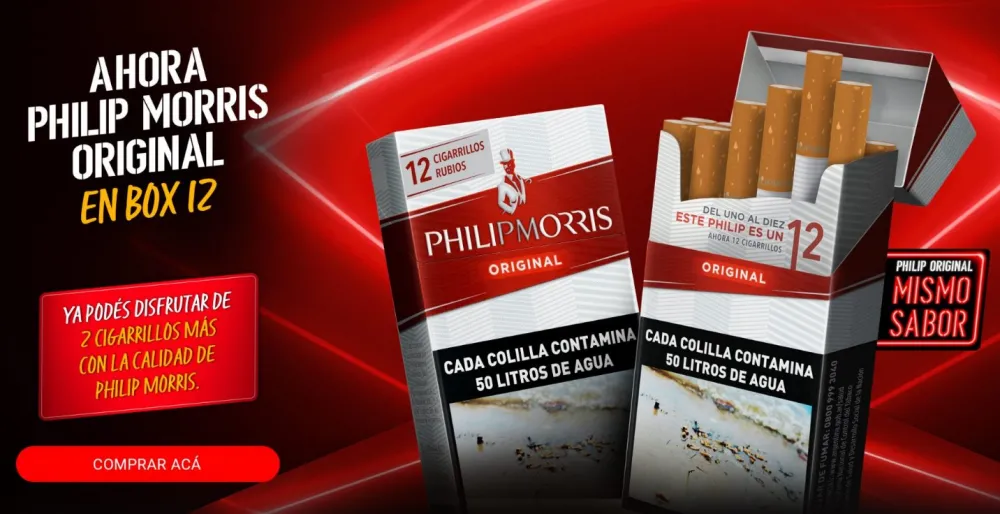 CIGARRILLO P.MORRIS 12 CAPS