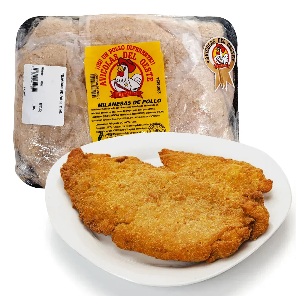 MILANESAS DE POLLO xKg