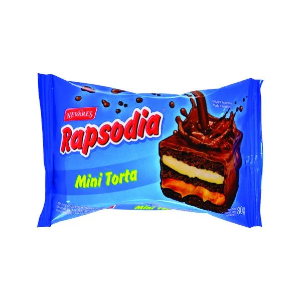 Mini Torta Rapsodia Nevares 24x80gr