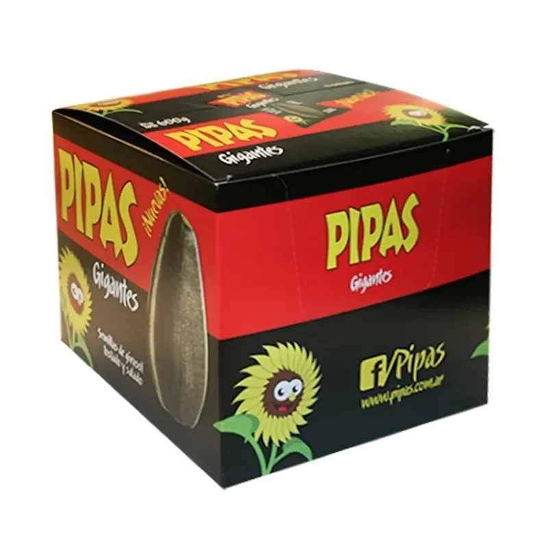 PIPAS GIGANTES DISPLAY NEGRO